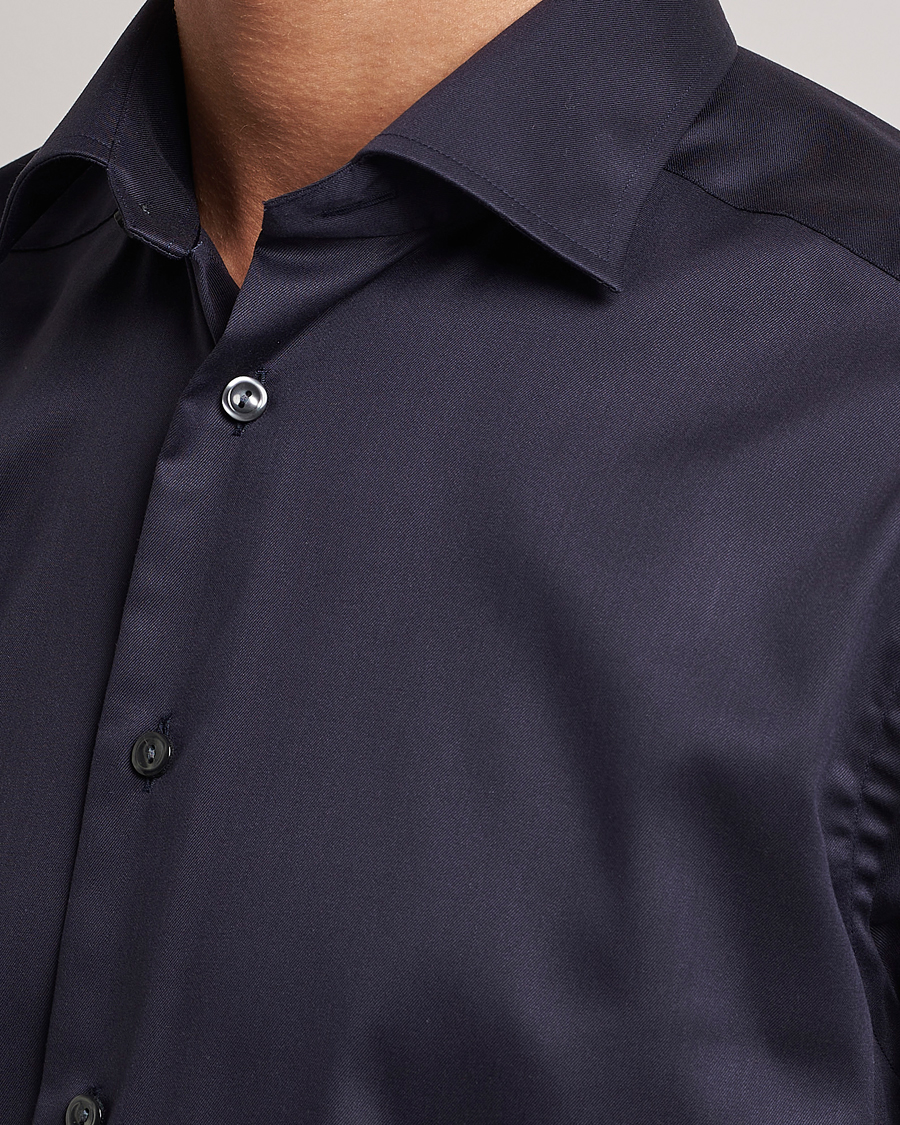Hombres | Camisas | Eton | Slim Fit Shirt Navy