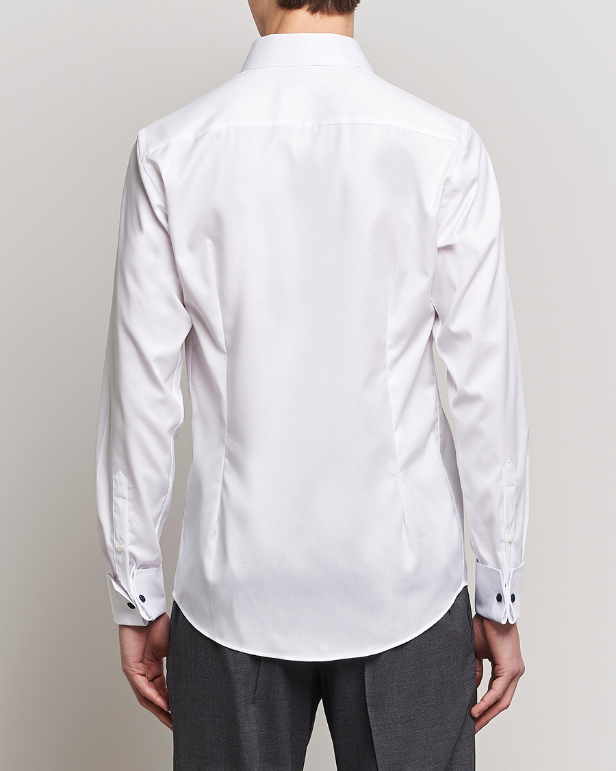 Hombres | Camisas | Eton | Slim Fit Shirt Double Cuff White