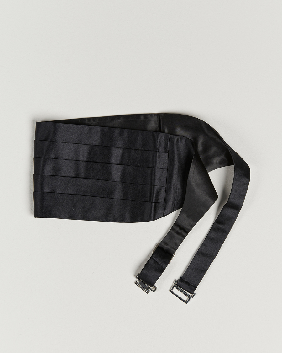 Hombres | Eton Cummerbund Black | Eton | Cummerbund Black