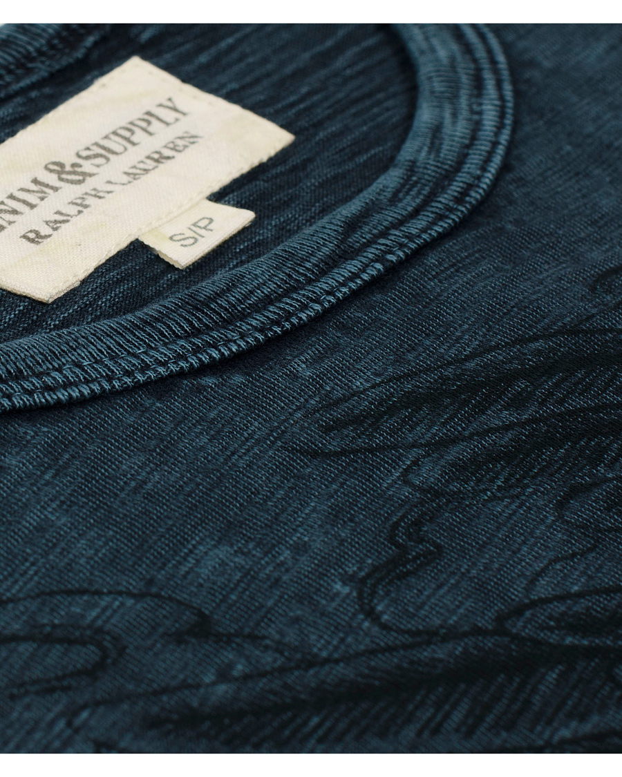 Hombres | Camisetas | Denim & Supply Ralph Lauren | Printed CN Hawk Light Indigo