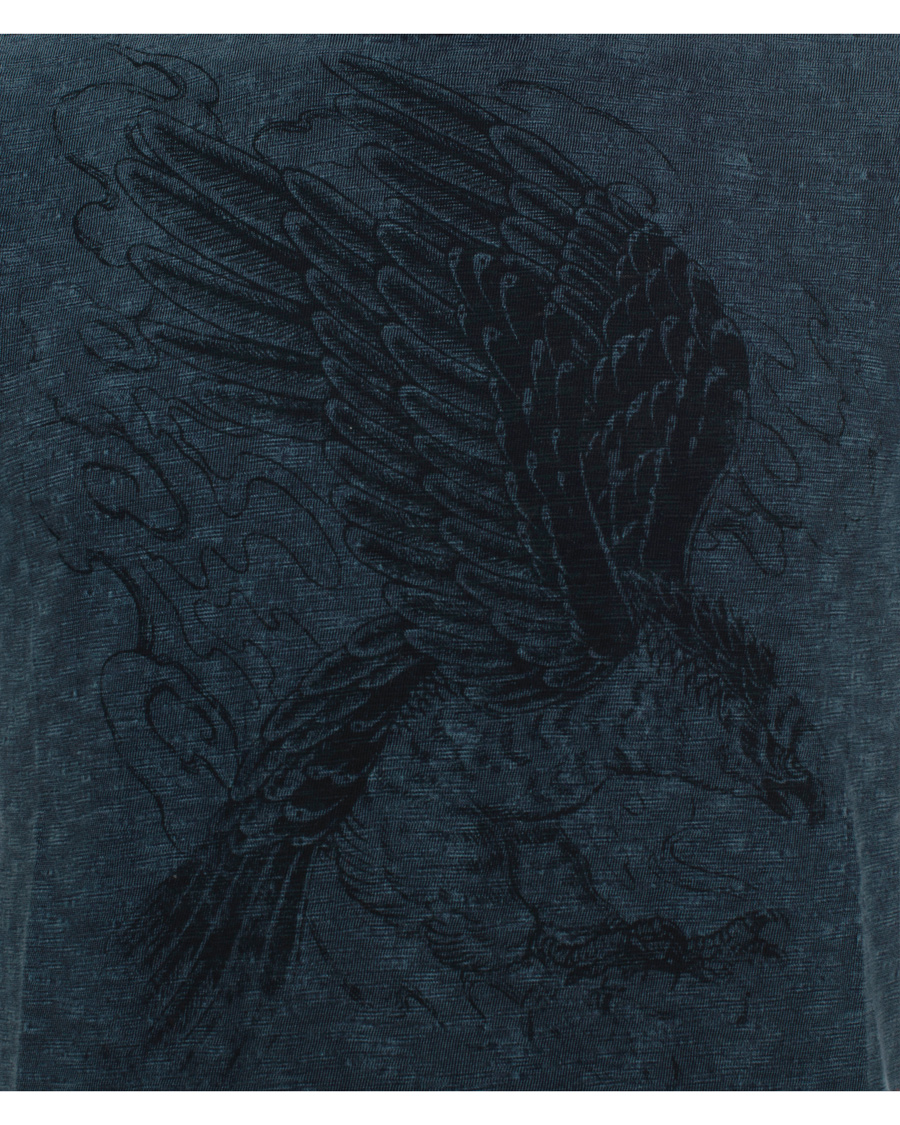 Hombres | Camisetas | Denim & Supply Ralph Lauren | Printed CN Hawk Light Indigo