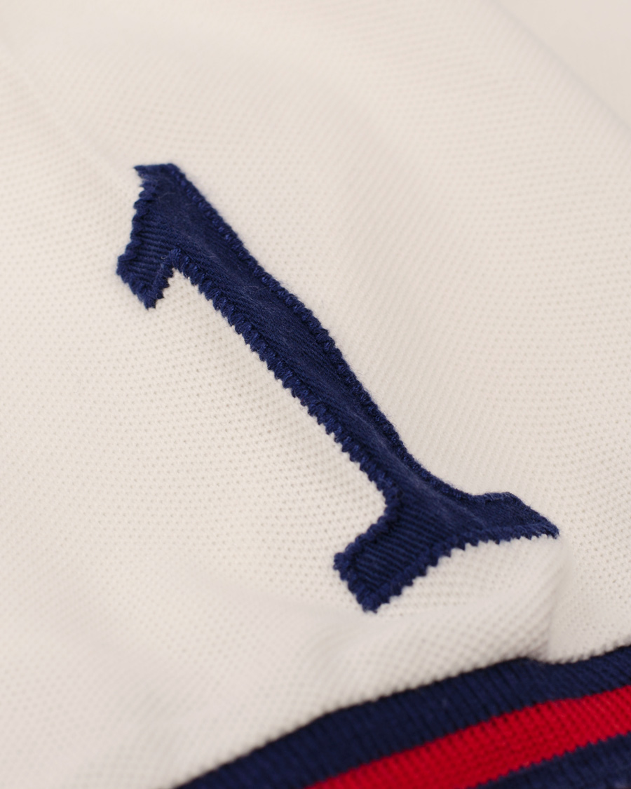 Hombres | Polos | Hackett | Snow Number Piké Winter White