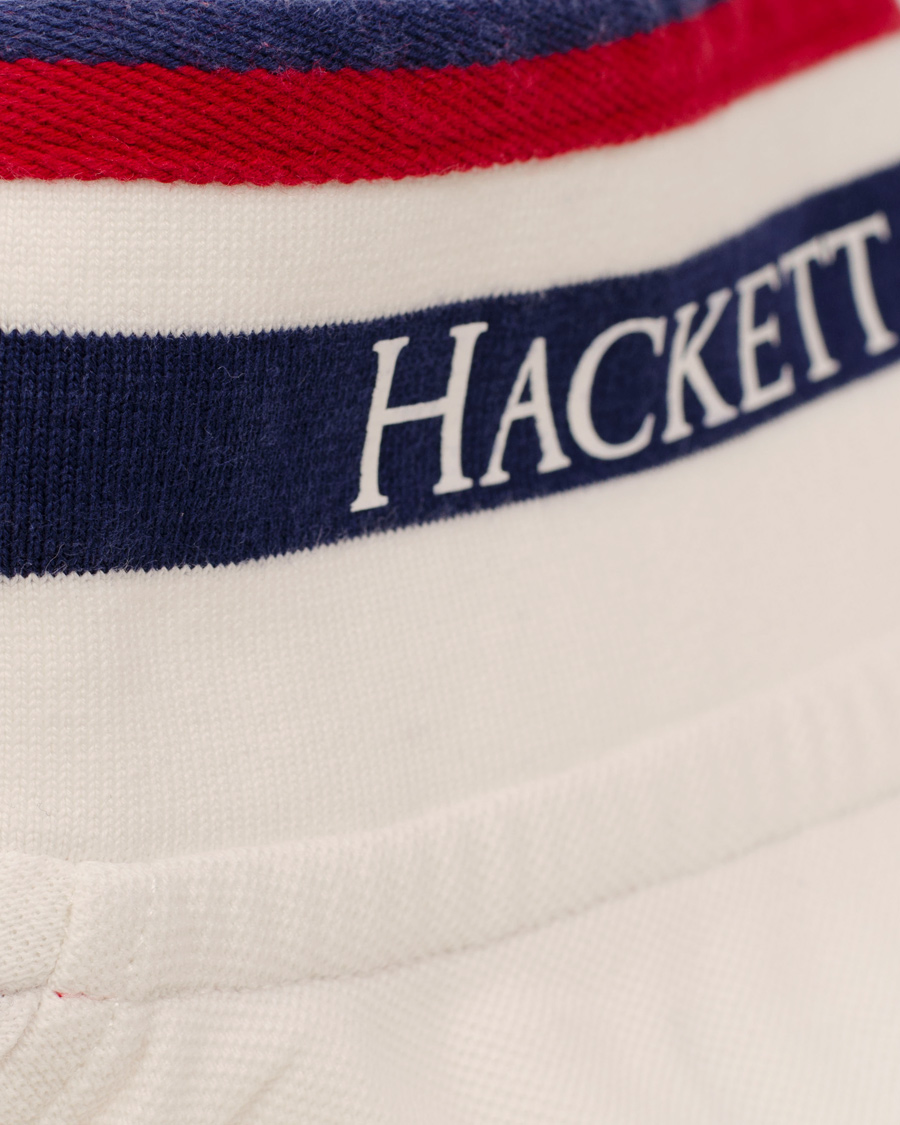 Hombres | Polos | Hackett | Snow Number Piké Winter White