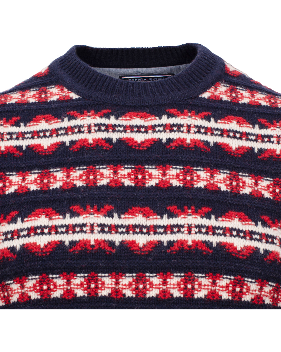 Hombres | Jerséis y prendas de punto | Tommy Hilfiger | Harry Fair Isle Pullover Navy Blazer