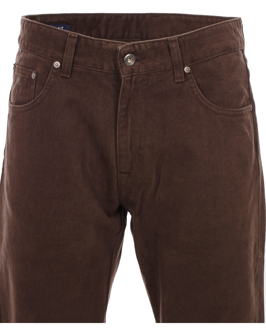 Hombres | Vaqueros | GANT | Soft Twill Tyler Jean Brown