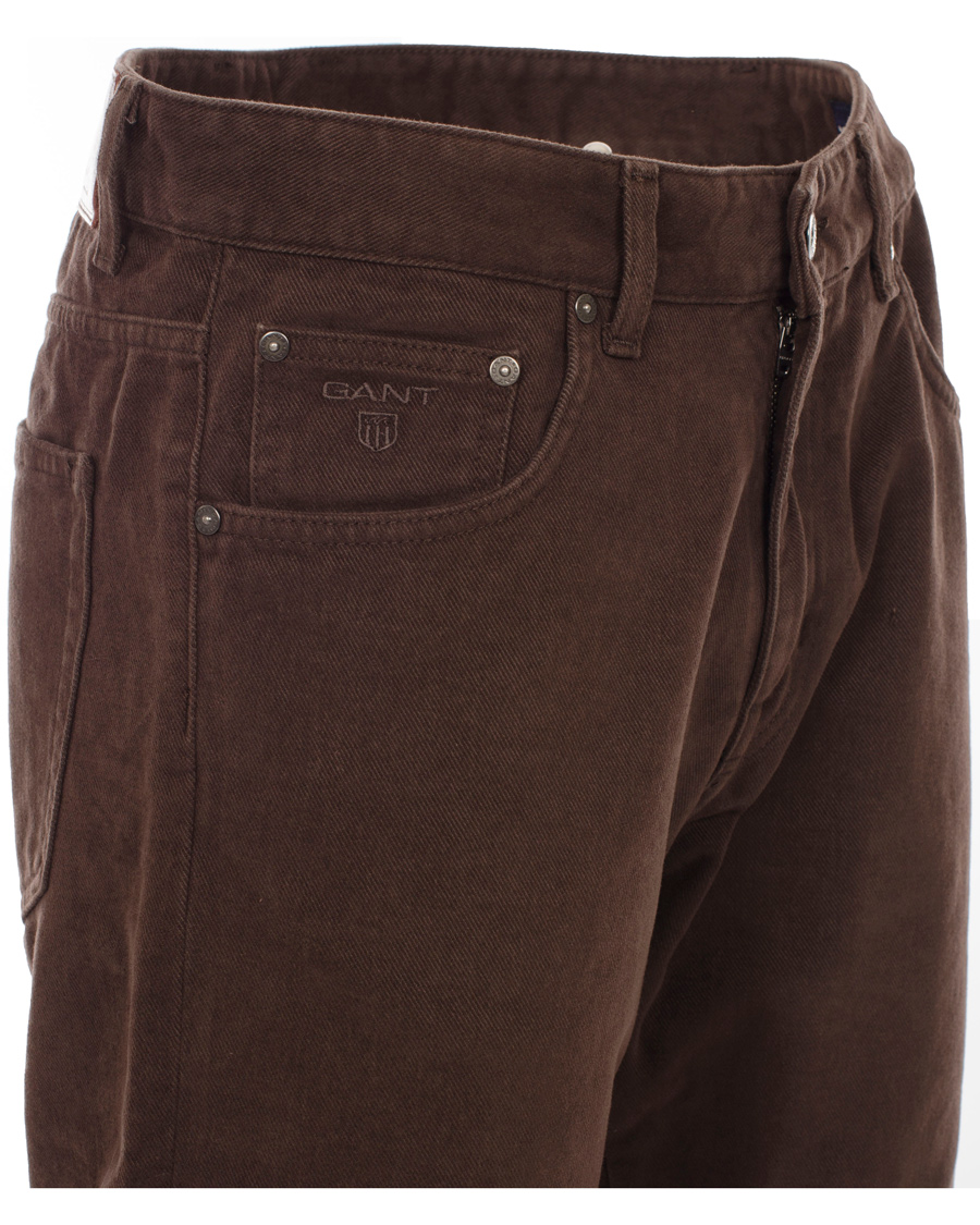 Hombres | Vaqueros | GANT | Soft Twill Tyler Jean Brown