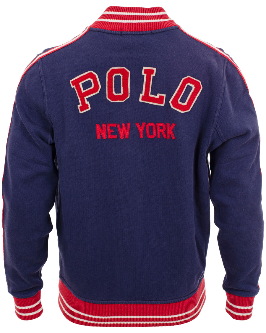 Hombres | Jerséis y prendas de punto | Polo Ralph Lauren | USA Baseball Jacket Blue Mood