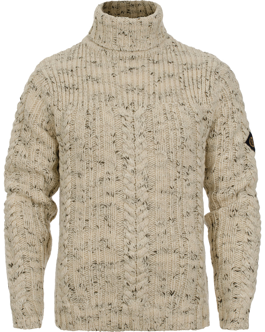 Hombres | Jerséis y prendas de punto | Henri-Lloyd | Henri Lloyd Barnaby Regular Roll Neck Knit Surf