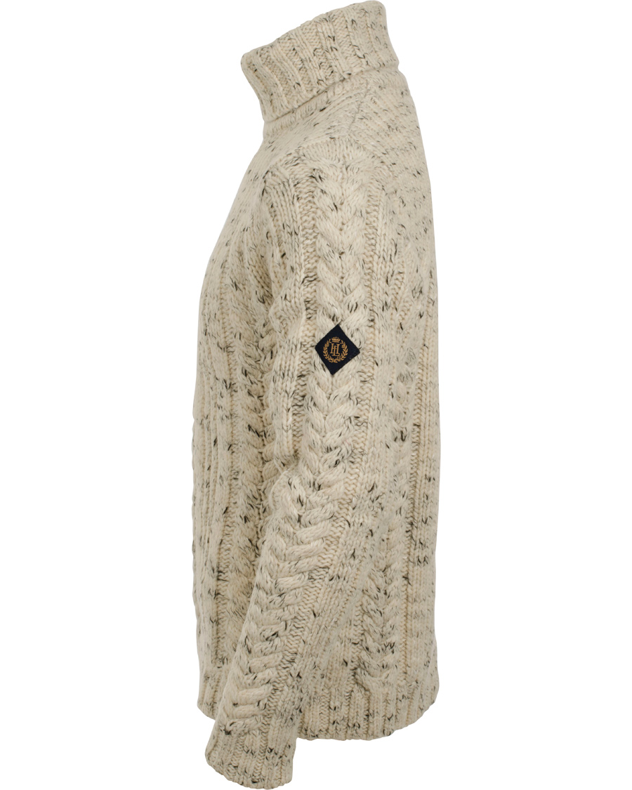 Hombres | Jerséis y prendas de punto | Henri-Lloyd | Henri Lloyd Barnaby Regular Roll Neck Knit Surf