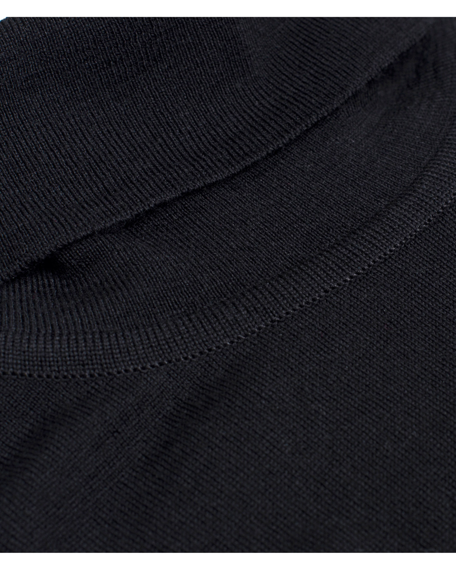 Hombres | Jerséis y prendas de punto | John Smedley | Belvoir Roll Neck Black