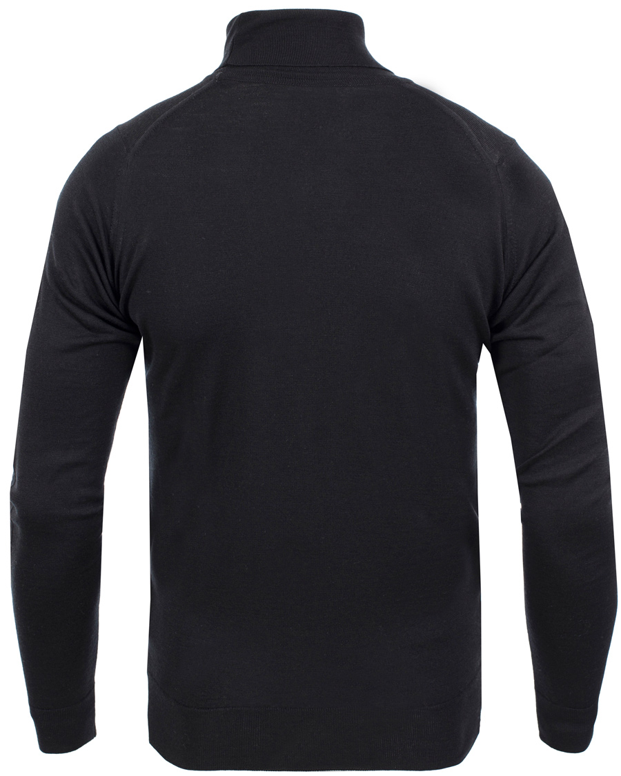 Hombres | Jerséis y prendas de punto | John Smedley | Belvoir Roll Neck Black