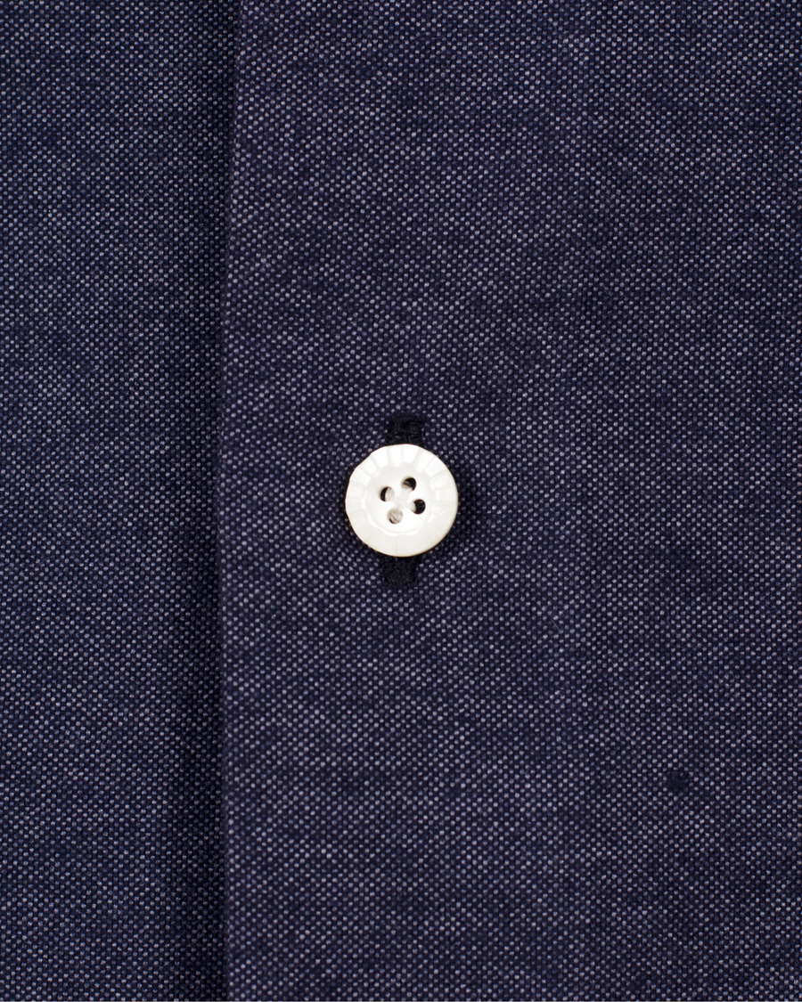 Hombres | Camisas | Barba Napoli | Dandylife Slim Fit Shirt Casual Blue