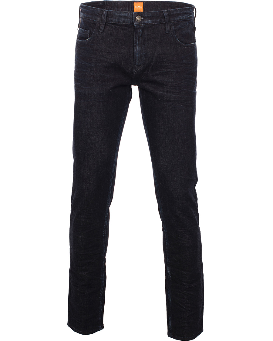 Hombres | Vaqueros | BOSS ORANGE | BOSS Casual 71 Slim Fit Jeans Rough Blue