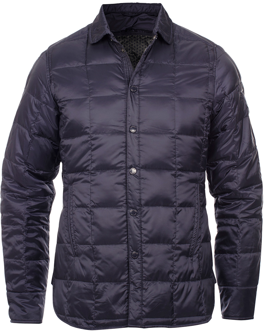 Hombres | Abrigos y chaquetas | J.Lindeberg | Lawler 46 Feather Nylon Quilted Jacket Dark Navy