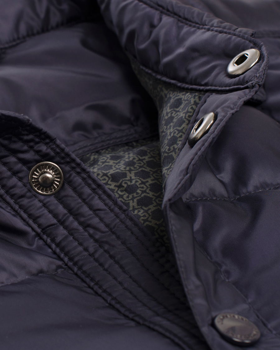 Hombres | Abrigos y chaquetas | J.Lindeberg | Lawler 46 Feather Nylon Quilted Jacket Dark Navy