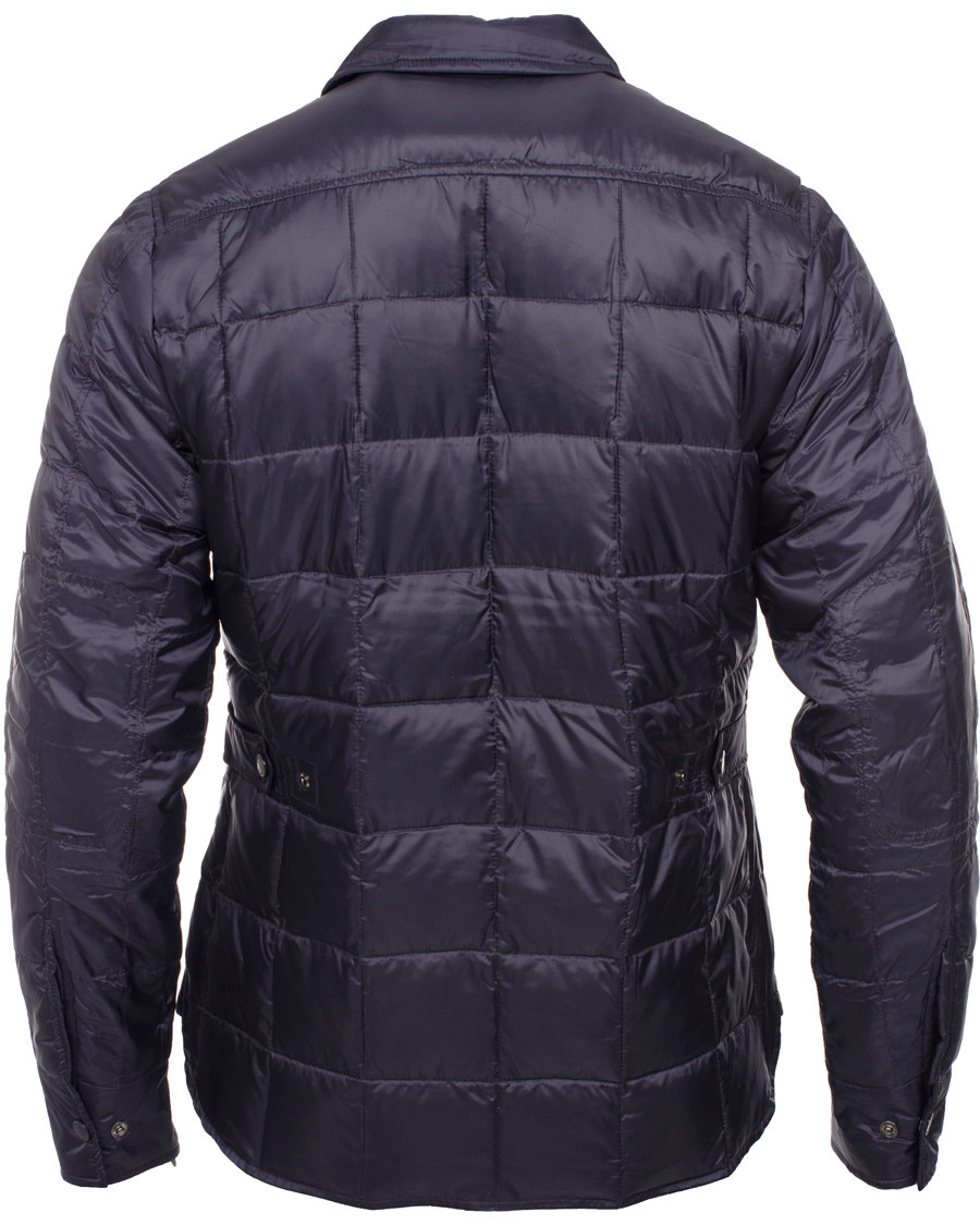 Hombres | Abrigos y chaquetas | J.Lindeberg | Lawler 46 Feather Nylon Quilted Jacket Dark Navy