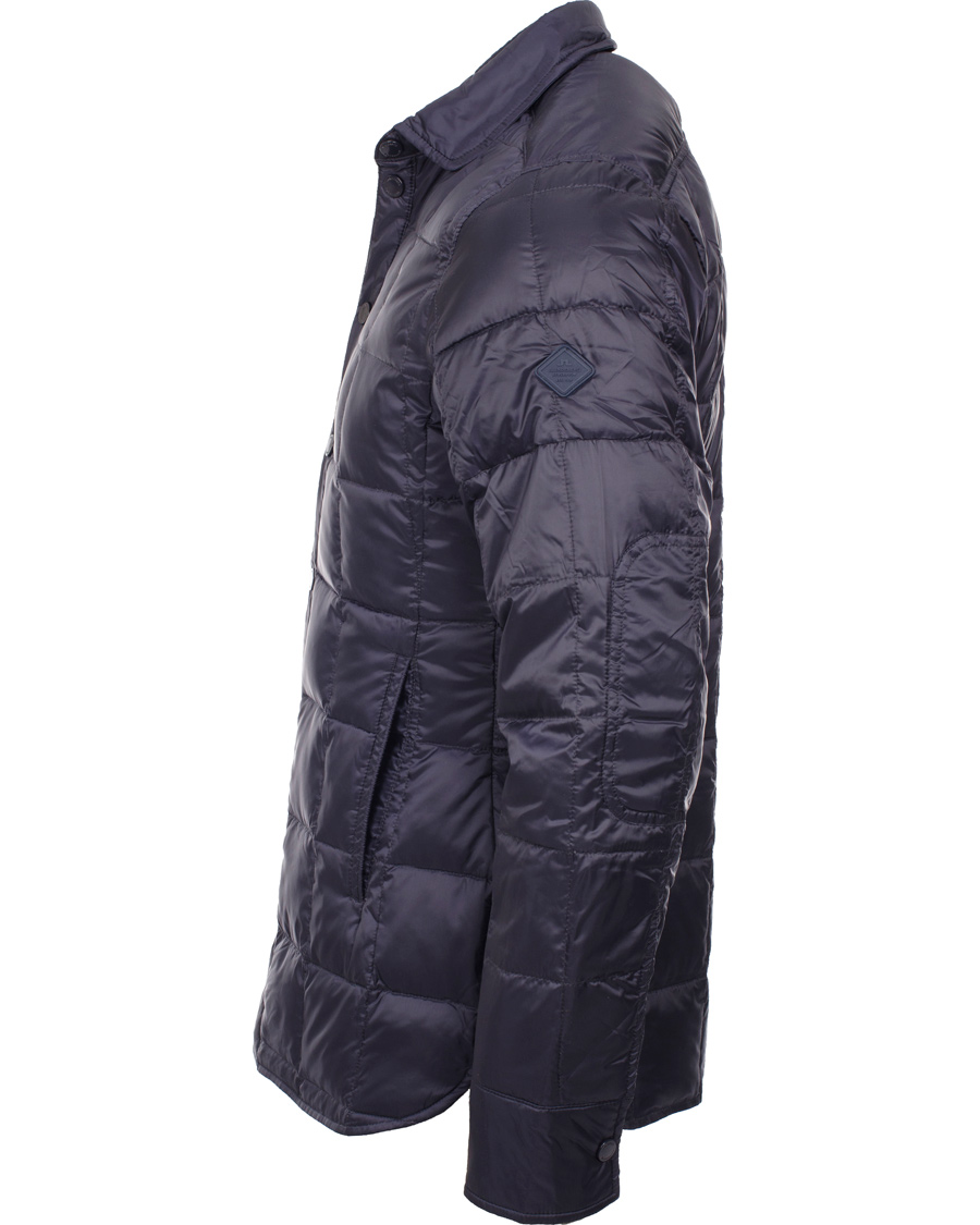 Hombres | Abrigos y chaquetas | J.Lindeberg | Lawler 46 Feather Nylon Quilted Jacket Dark Navy