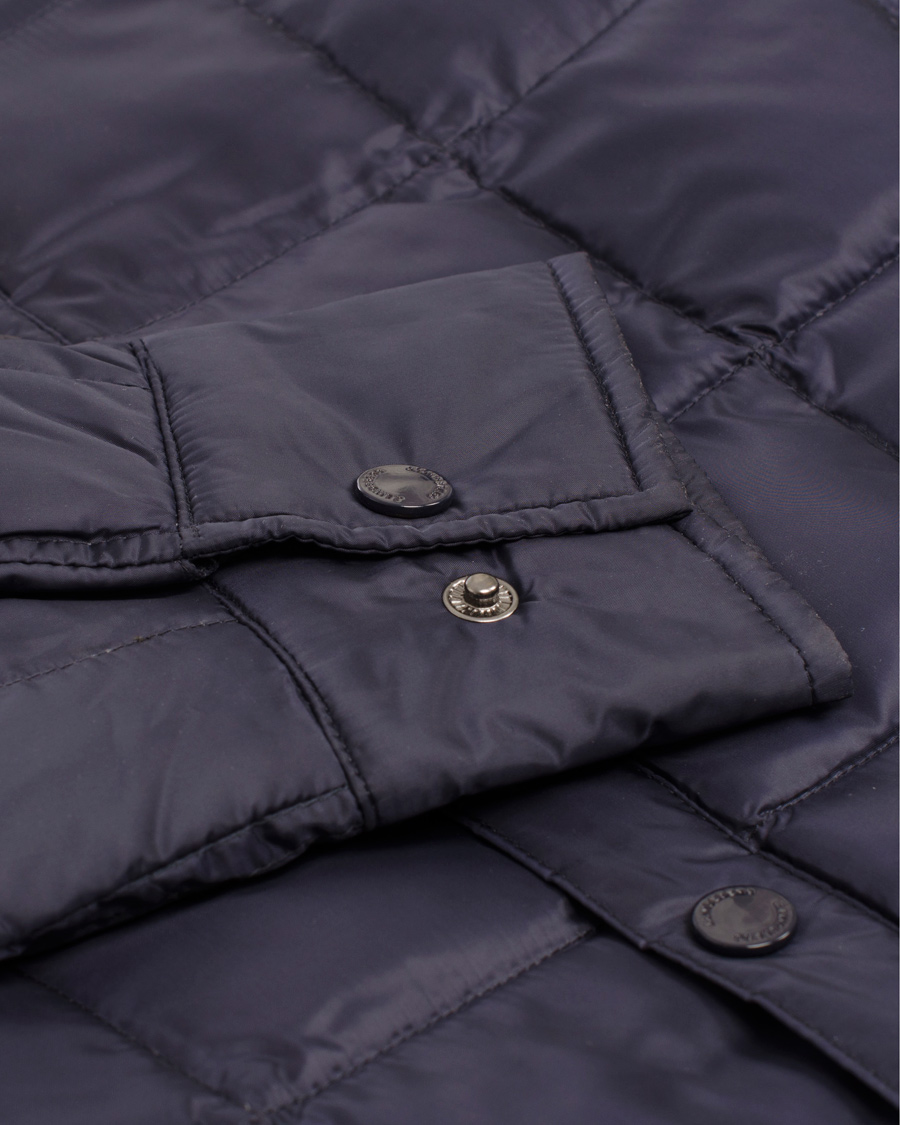Hombres | Abrigos y chaquetas | J.Lindeberg | Lawler 46 Feather Nylon Quilted Jacket Dark Navy