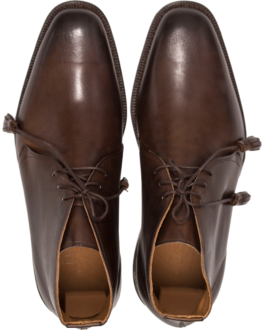 Hombres | Polo Ralph Lauren Prestwick Boot Burnished Calf Dark Brown | Polo Ralph Lauren | Prestwick Boot Burnished Calf Dark Brown