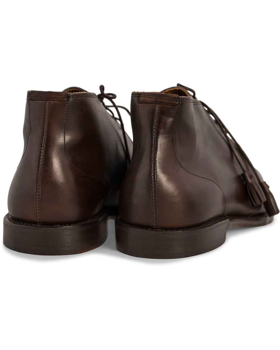 Hombres | Polo Ralph Lauren Prestwick Boot Burnished Calf Dark Brown | Polo Ralph Lauren | Prestwick Boot Burnished Calf Dark Brown