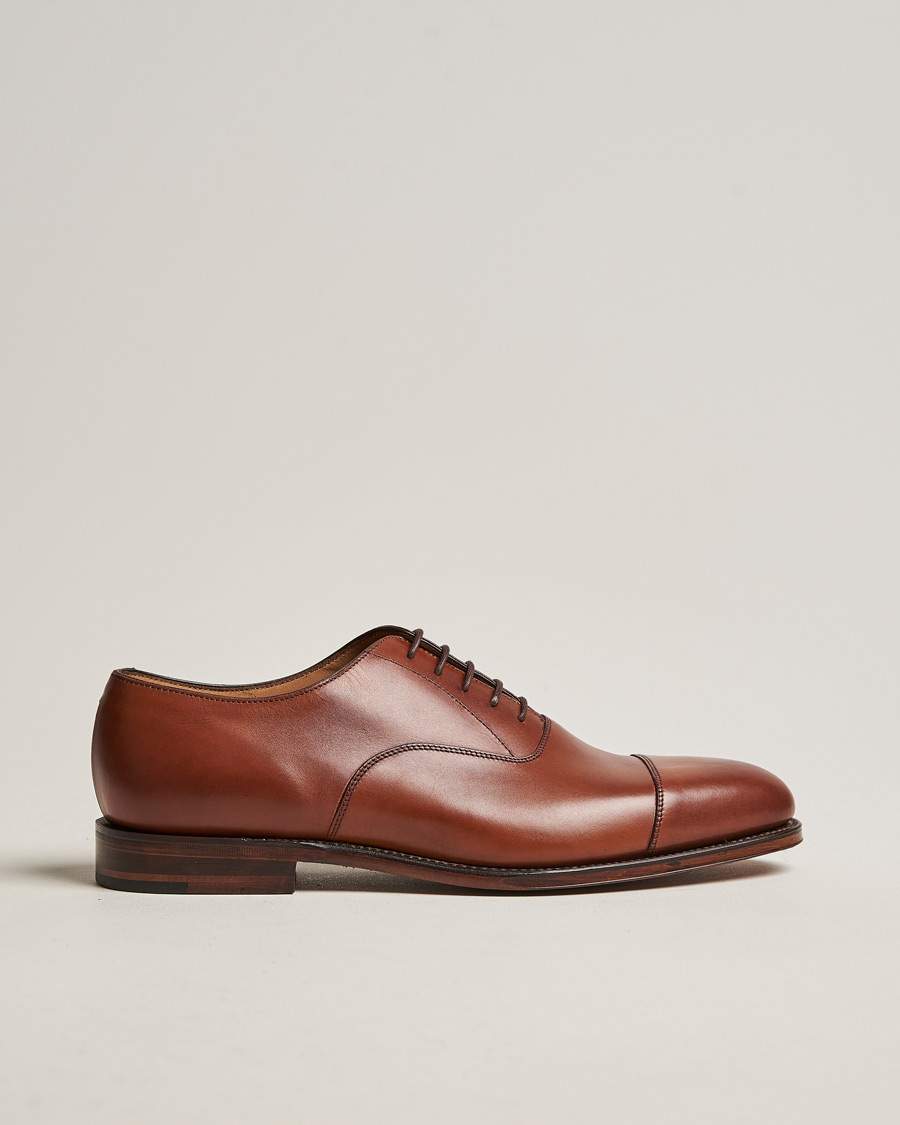 Hombres | Zapatos Oxford | Loake 1880 | Aldwych Oxford Mahogany Burnished Calf