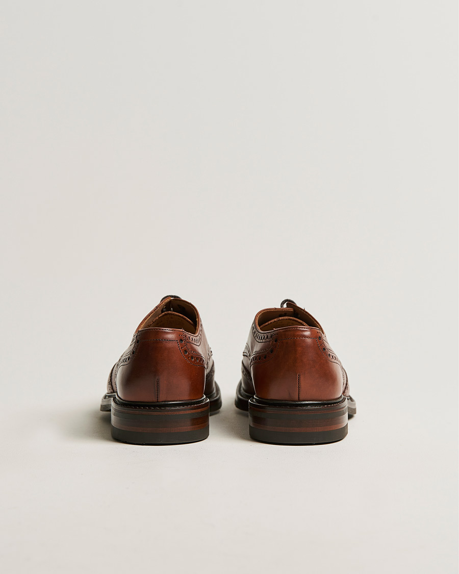 Hombres | Zapatos brogues | Loake 1880 | Chester Brogue Mahogany Burnished Calf