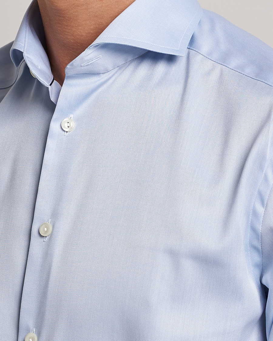 Hombres | Camisas | Eton | Super Slim Fit Shirt Blue