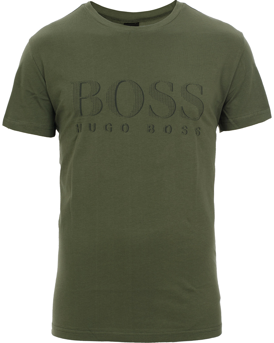 Hombres | Camisetas | BOSS BLACK | BOSS Shirt SS Dark Green