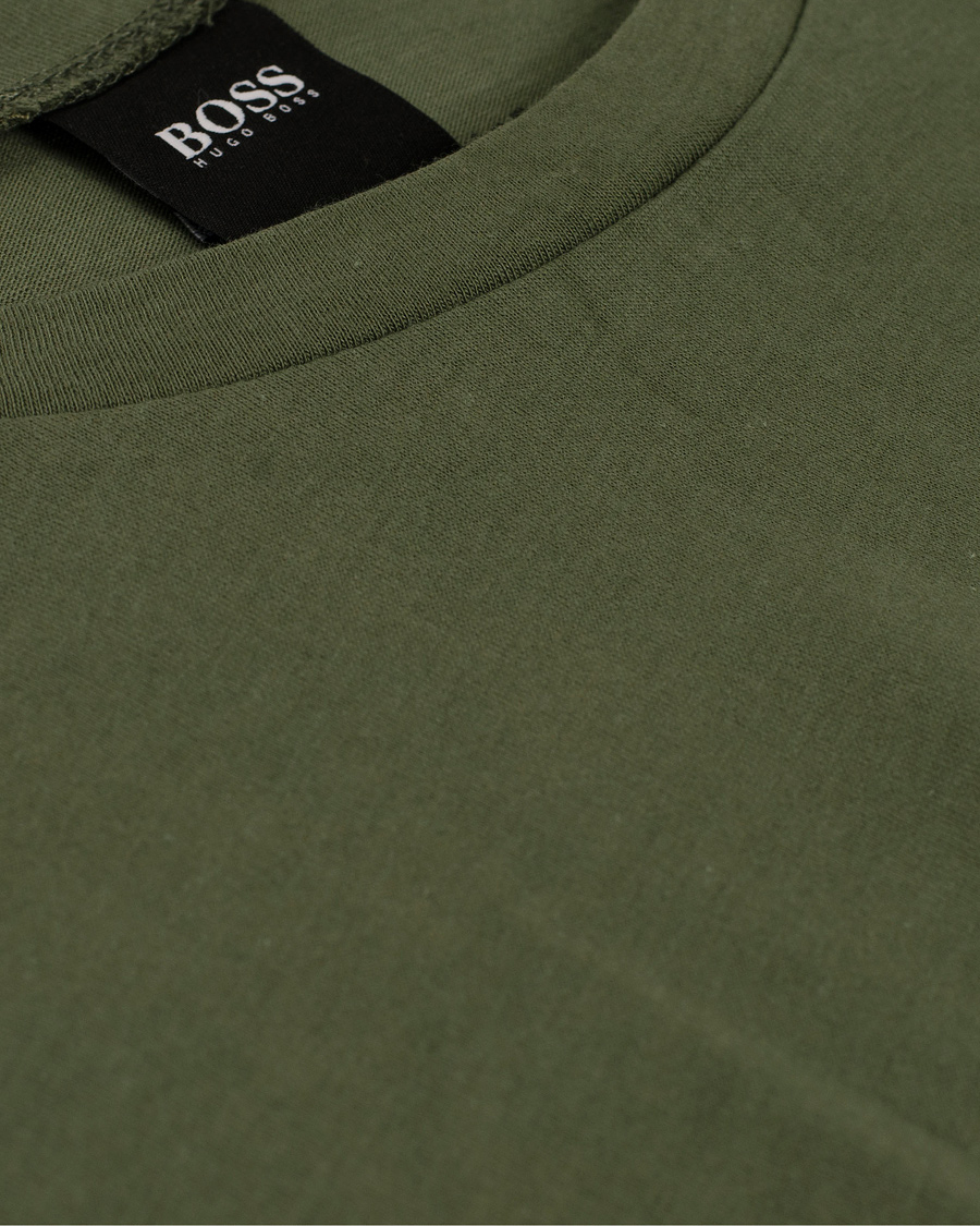 Hombres | Camisetas | BOSS BLACK | BOSS Shirt SS Dark Green