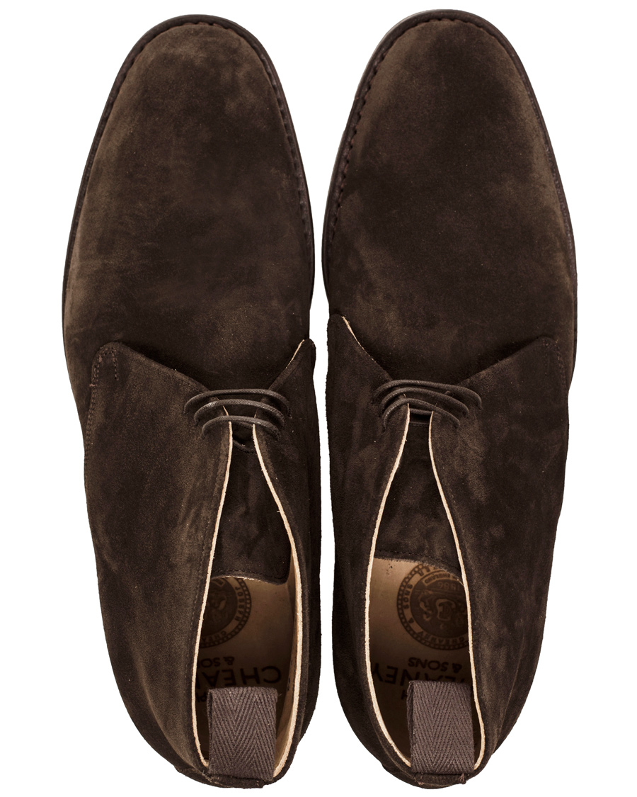 Hombres | Cheaney Jackie III R Chukka Boot Pony Brown Suede | Cheaney | Jackie III R Chukka Boot Pony Brown Suede