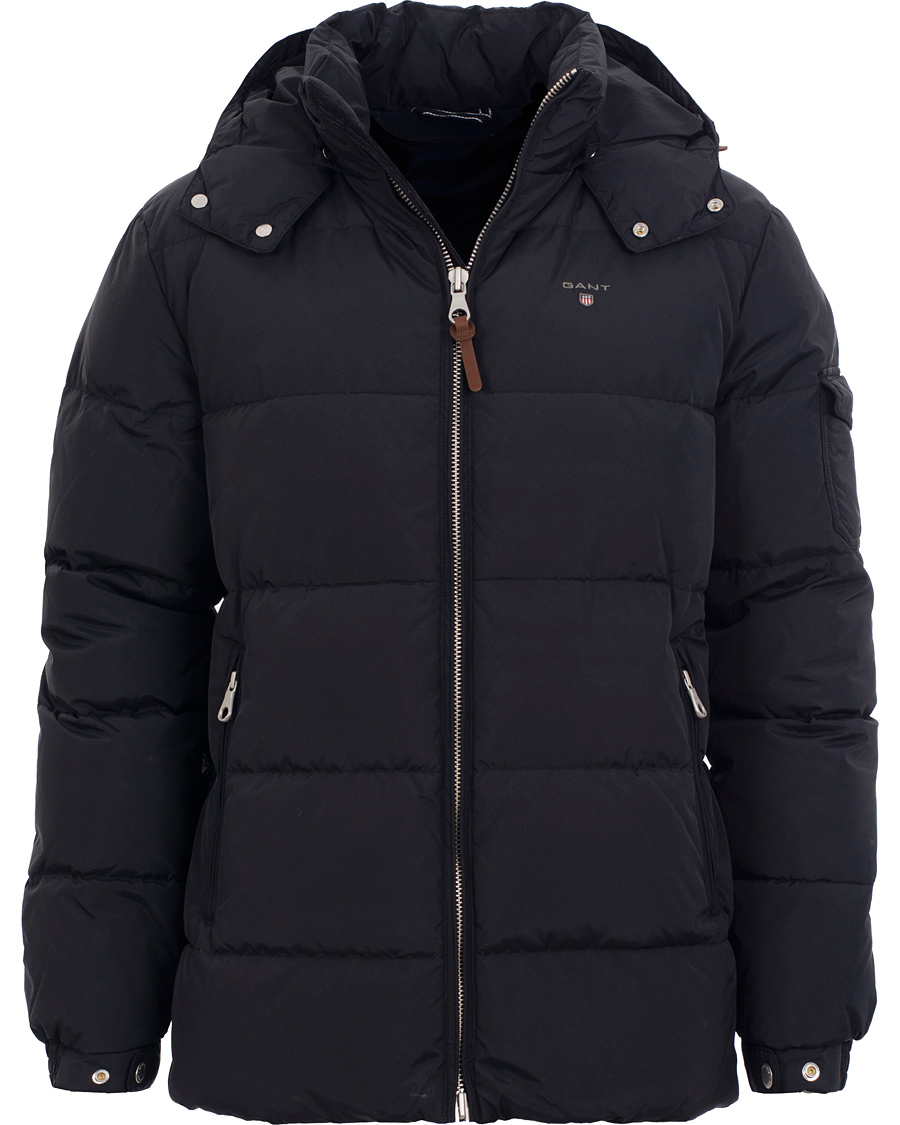 Hombres | Abrigos y chaquetas | GANT | The Preppy Down Jacket Black