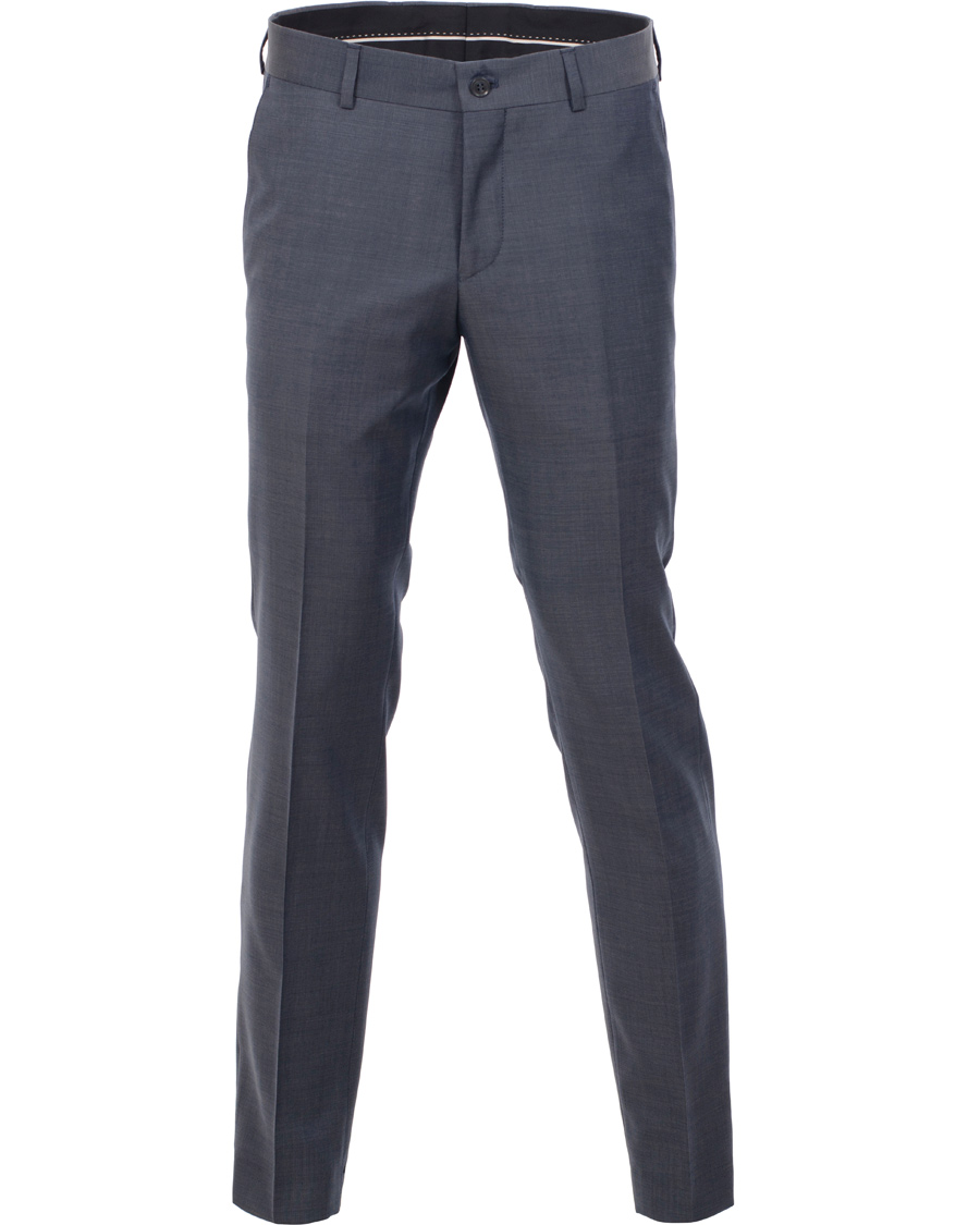 Hombres | Trajes | Tiger of Sweden | Jil Suit 100% Wool  Steel Blue