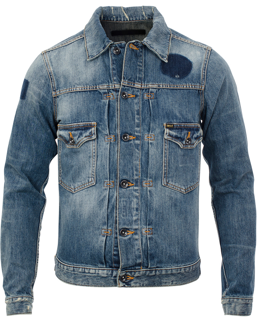 Hombres | Abrigos y chaquetas | Tiger of Sweden Jeans | Gecko Jeans Jacket Laundry Blue