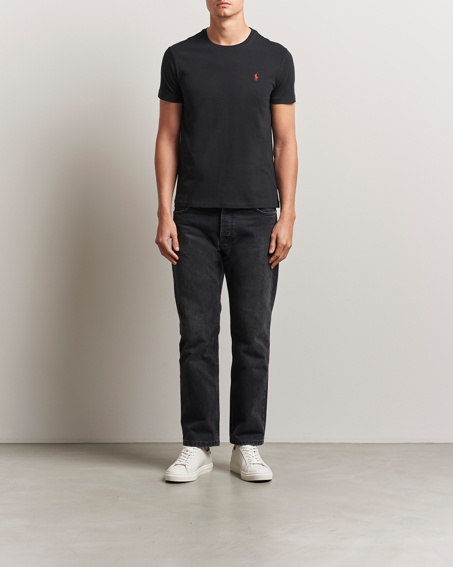 Hombres | Camisetas | Polo Ralph Lauren | Custom Slim Fit Tee RL Black