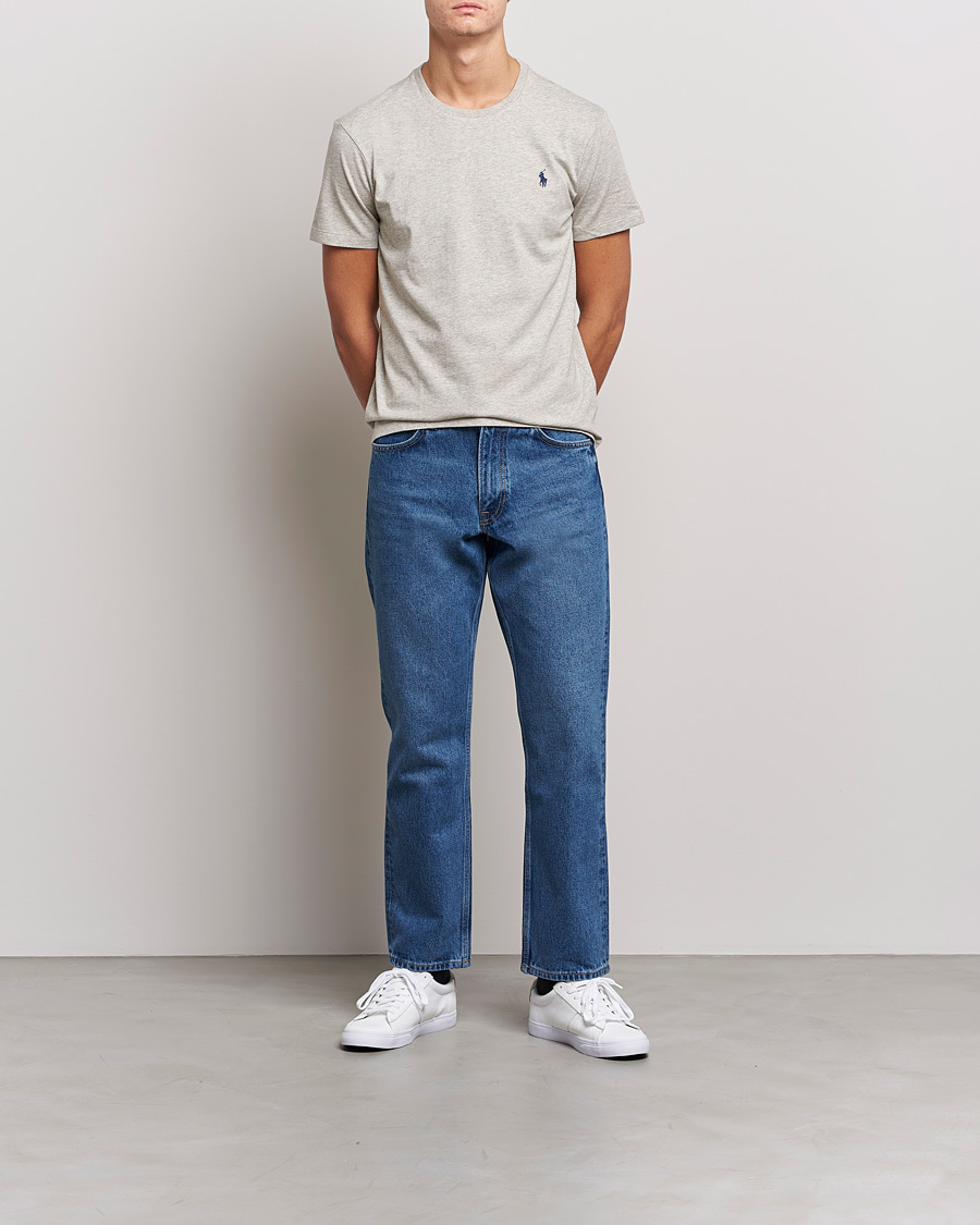 Hombres | Camisetas | Polo Ralph Lauren | Custom Slim Fit Tee New Grey Heather