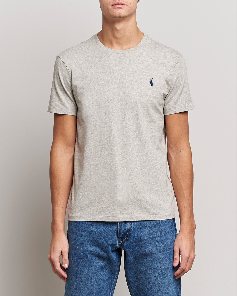 Hombres | Camisetas | Polo Ralph Lauren | Custom Slim Fit Tee New Grey Heather