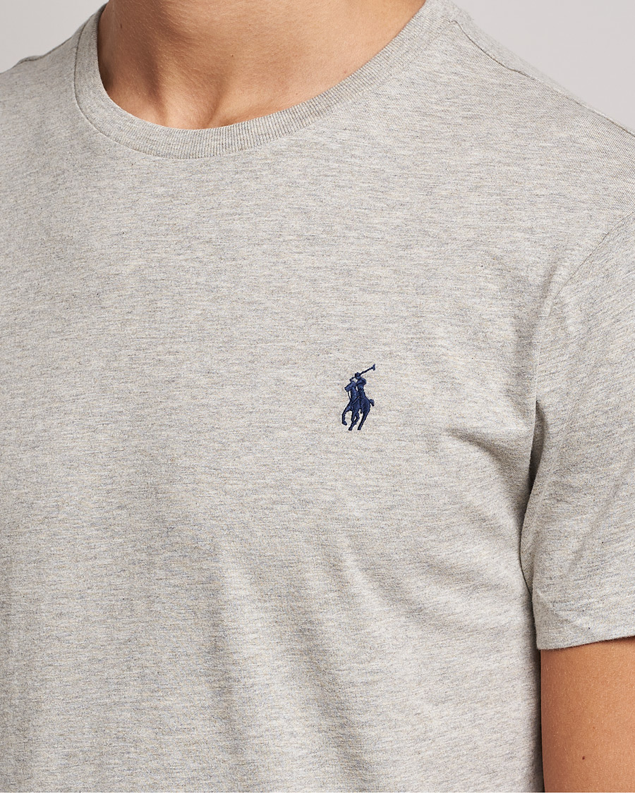 Hombres | Camisetas | Polo Ralph Lauren | Custom Slim Fit Tee New Grey Heather