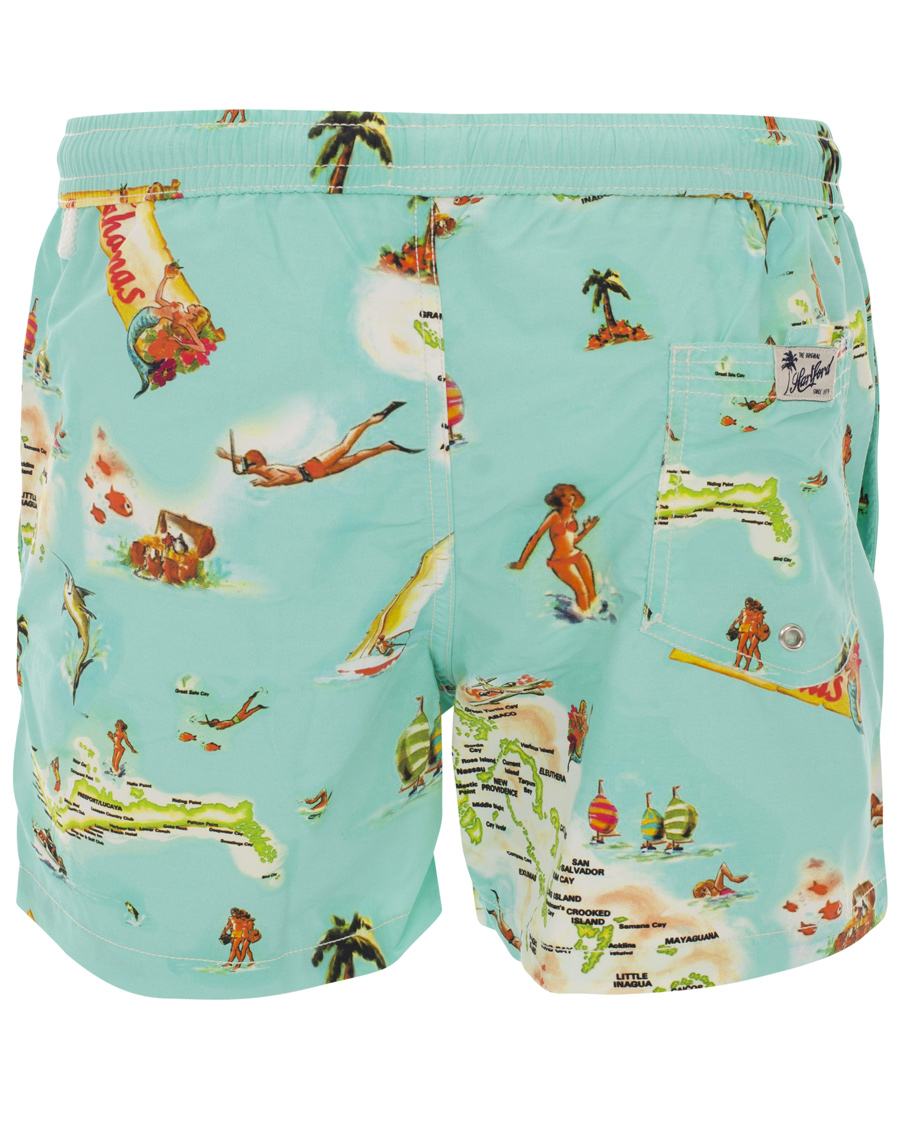 Hombres | Bañadores | Hartford | Swim Shorts Bahamas Aqua Blue