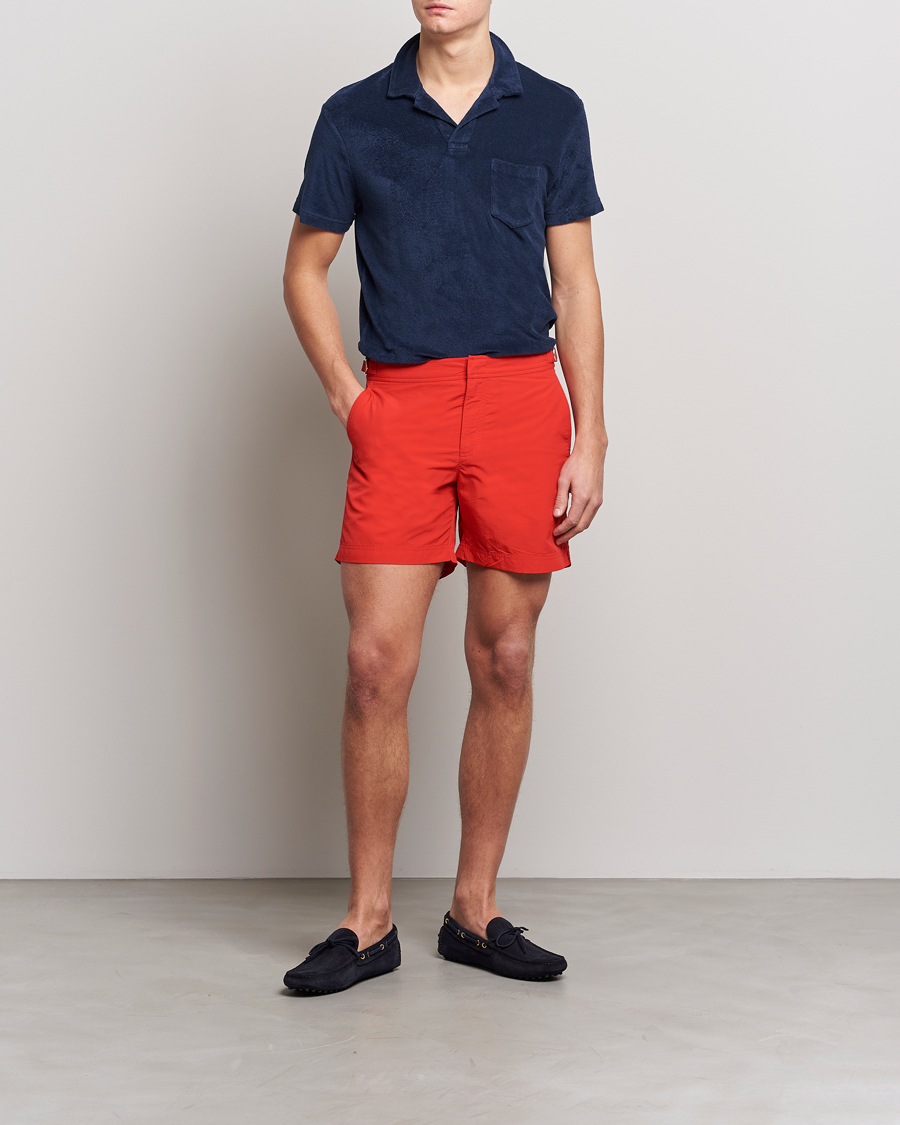 Hombres | Polos | Orlebar Brown | Terry Polo Navy