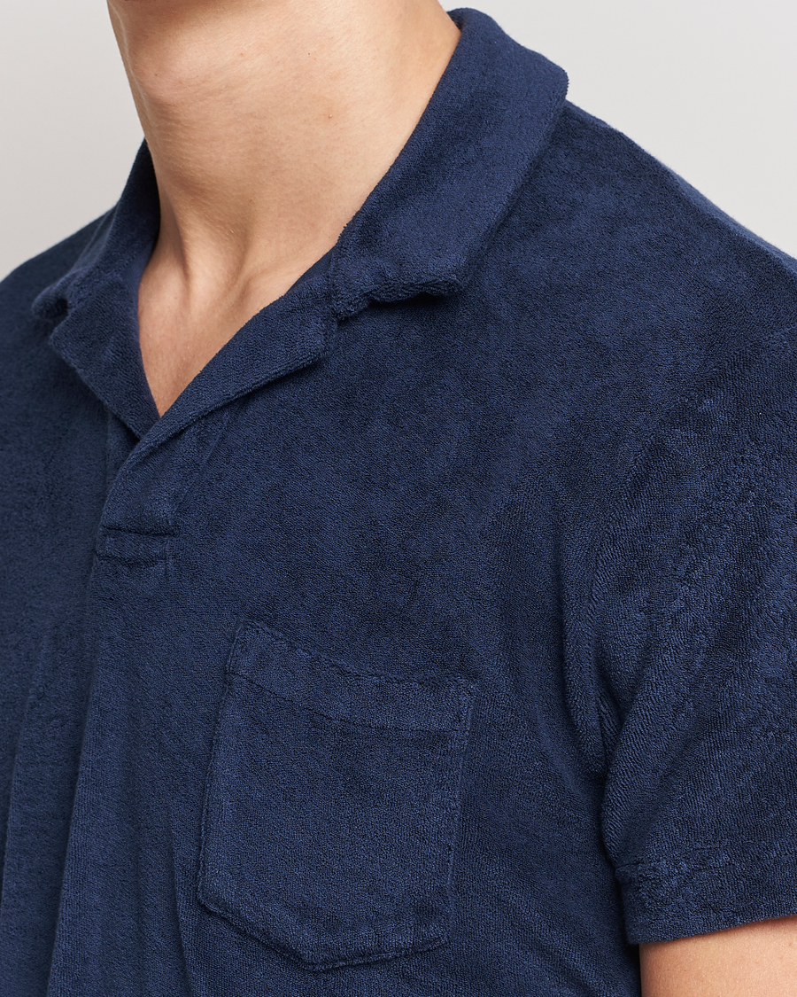 Hombres | Polos | Orlebar Brown | Terry Polo Navy