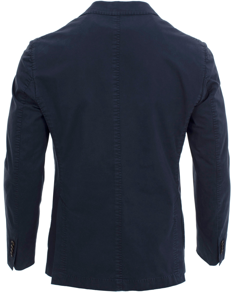 Hombres | Blazers | Boglioli | Coat Cotton Blazer Navy