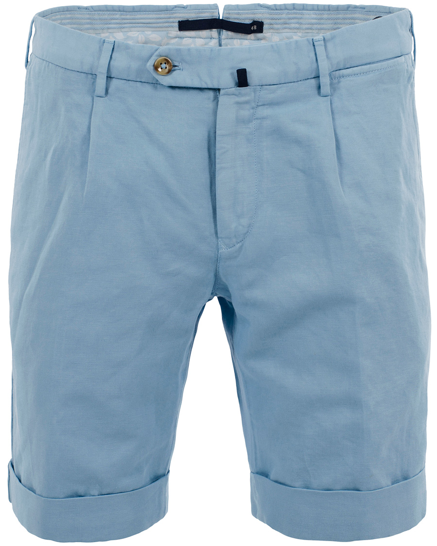 Hombres | Pantalones cortos | Incotex | Chinolino Shorts Light Blue
