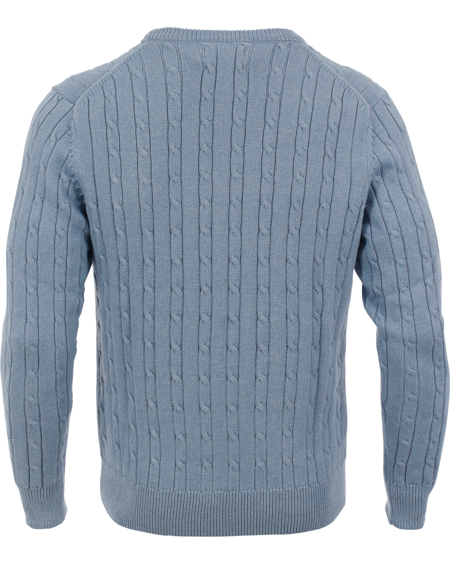 Hombres | Jerséis y prendas de punto | Boomerang | Lund Cable Knit Aura Blue