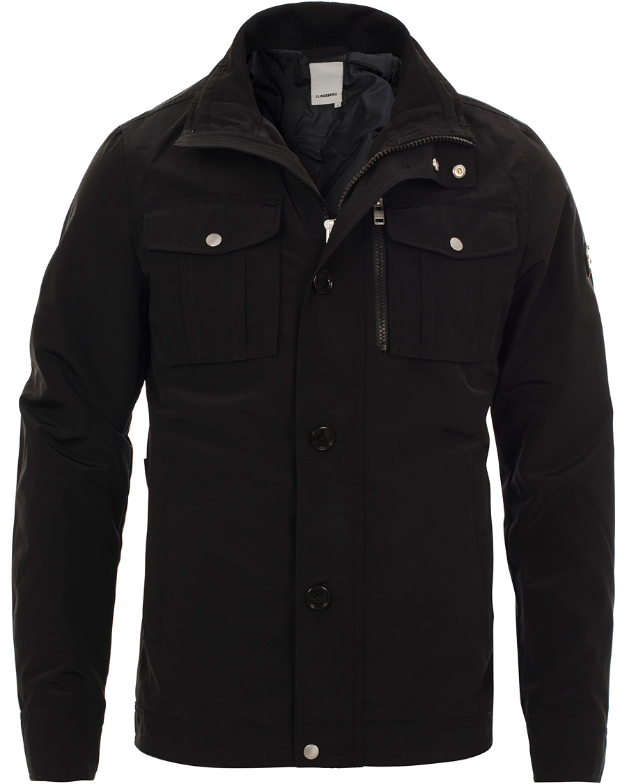 Hombres | Abrigos y chaquetas | J.Lindeberg | Bailey Structured Poly Jacket Black