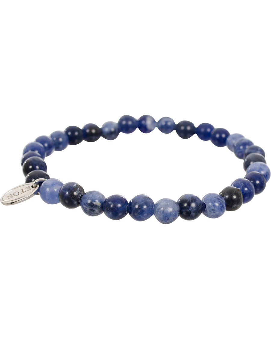 Hombres | Eton Pearl Bracelet Blue | Eton | Pearl Bracelet Blue