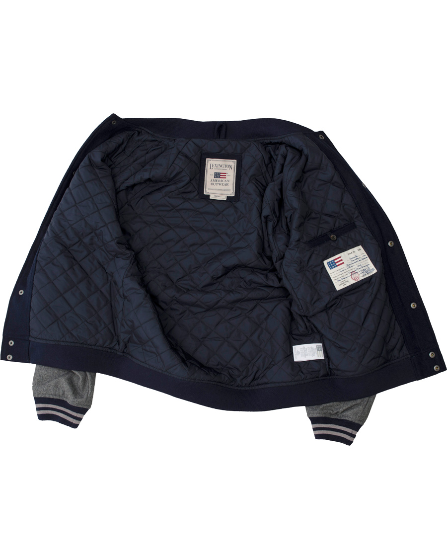 Hombres | Abrigos y chaquetas | Lexington | Quincy Baseball Jacket Deepest Blue