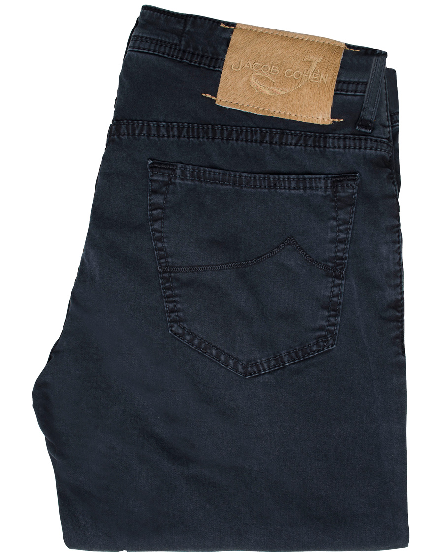Hombres | Pantalones | Jacob Cohën | 622 Slim 5-Pocket Trousers Old Blue