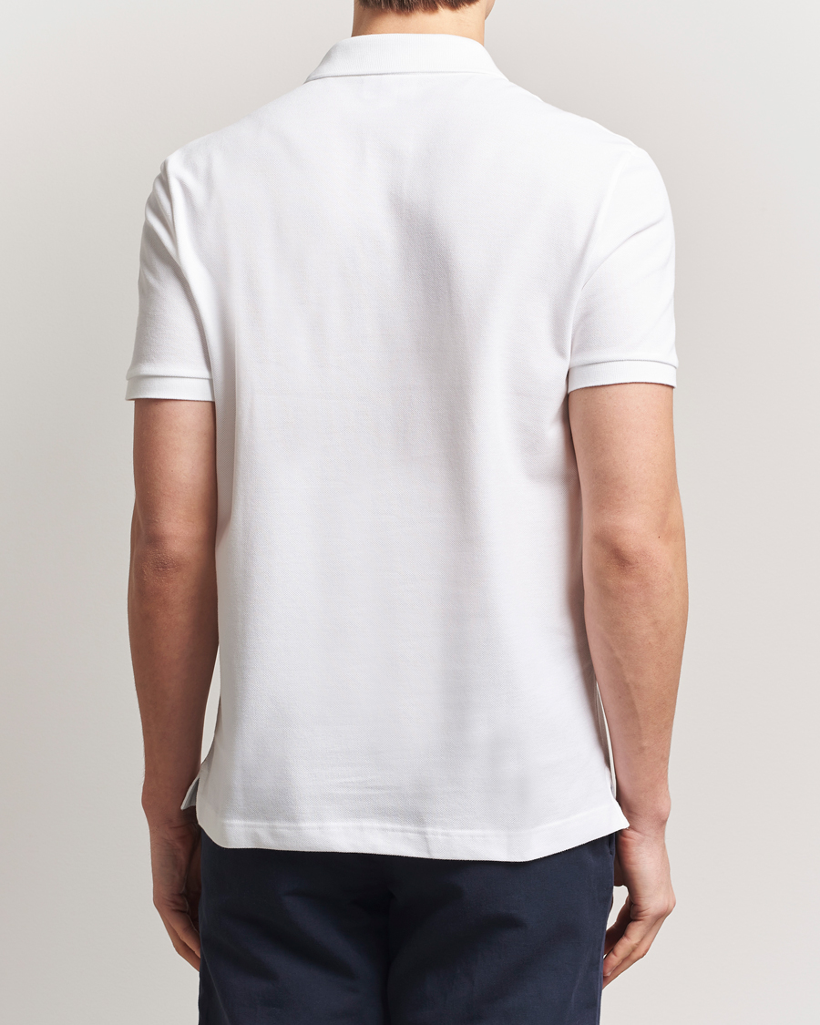 Hombres | Polos | Lacoste | Slim Fit Polo Piké White