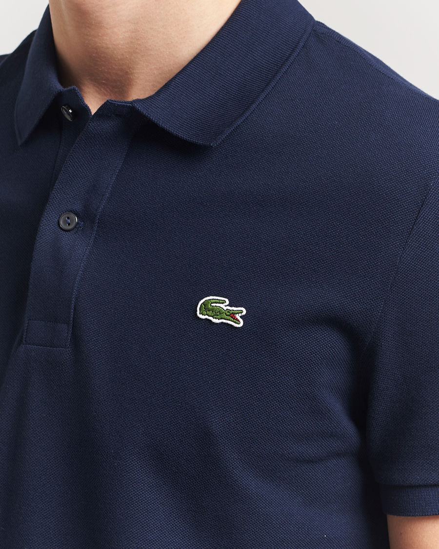 Hombres | Polos | Lacoste | Slim Fit Polo Piké Navy Blue