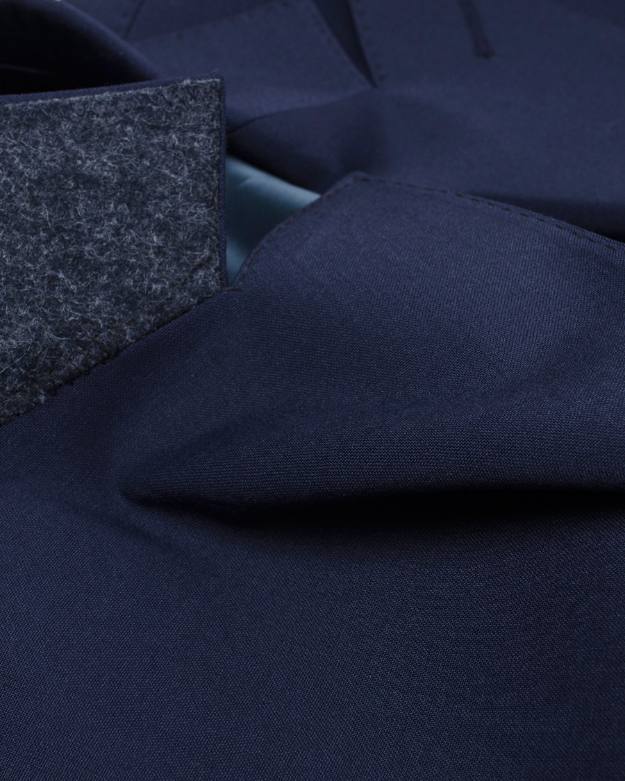 Hombres | Blazers | Oscar Jacobson | Erik Double Breasted Blazer Napoli Blue